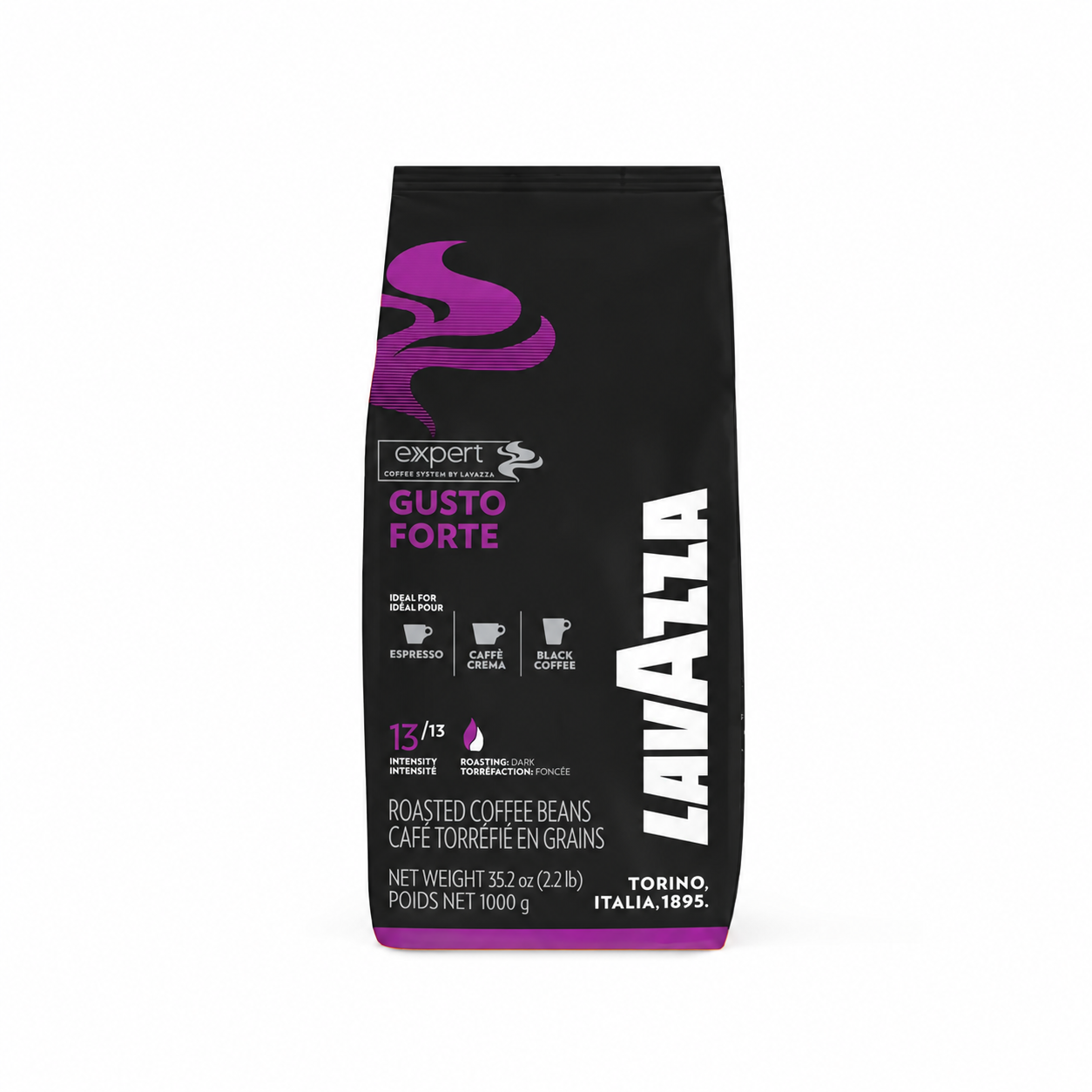 Saco Lavazza Gusto Forte em Estúdio