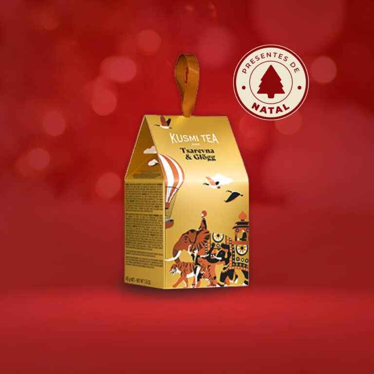 coffret com 2 miniaturas | uma aventura de natal kusmi