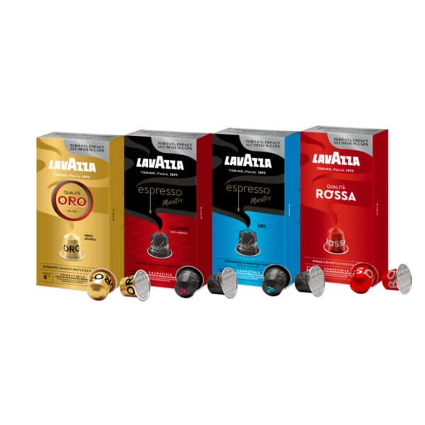 pack compatíveis nespresso alumínio