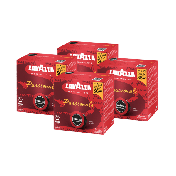 pack 144 cápsulas lavazza passionale