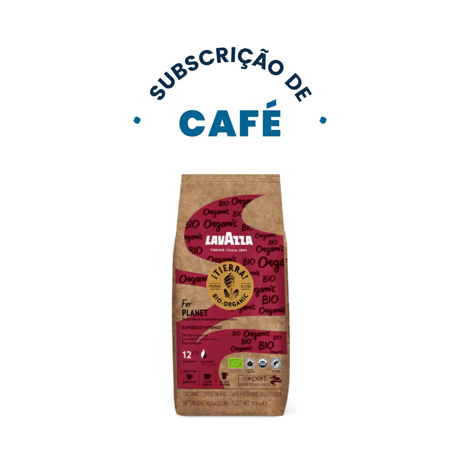 subscrição lavazza tierra biológico