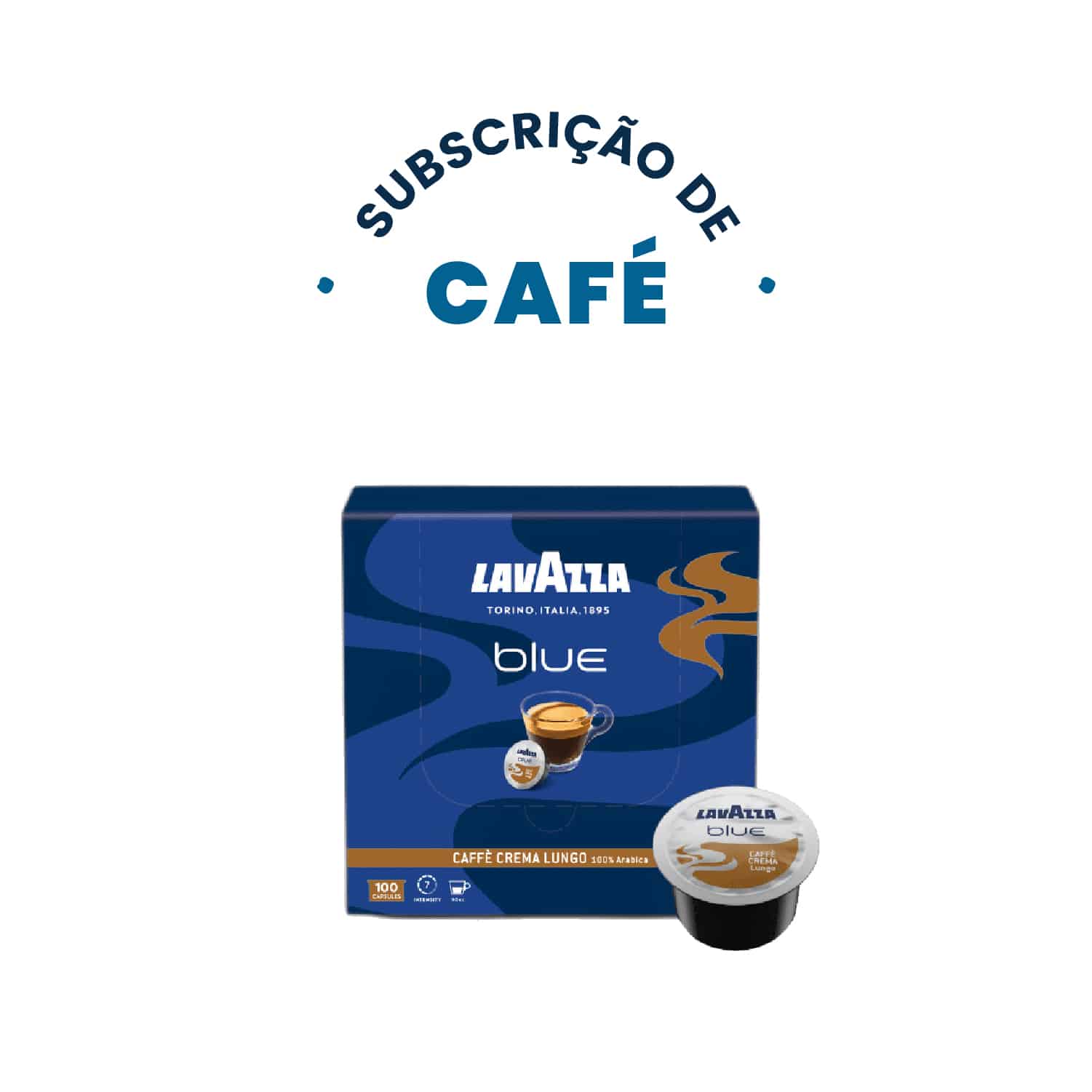 subscrição lavazza blue crema lungo
