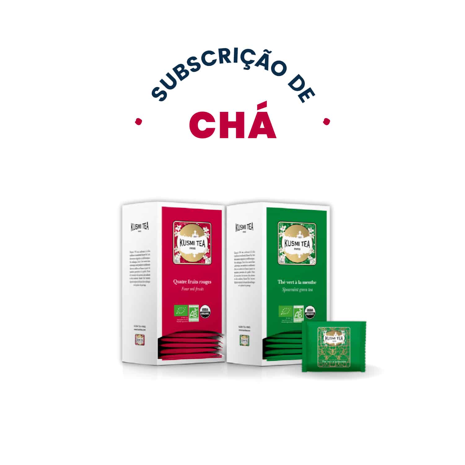 subscrição chá kusmi tea