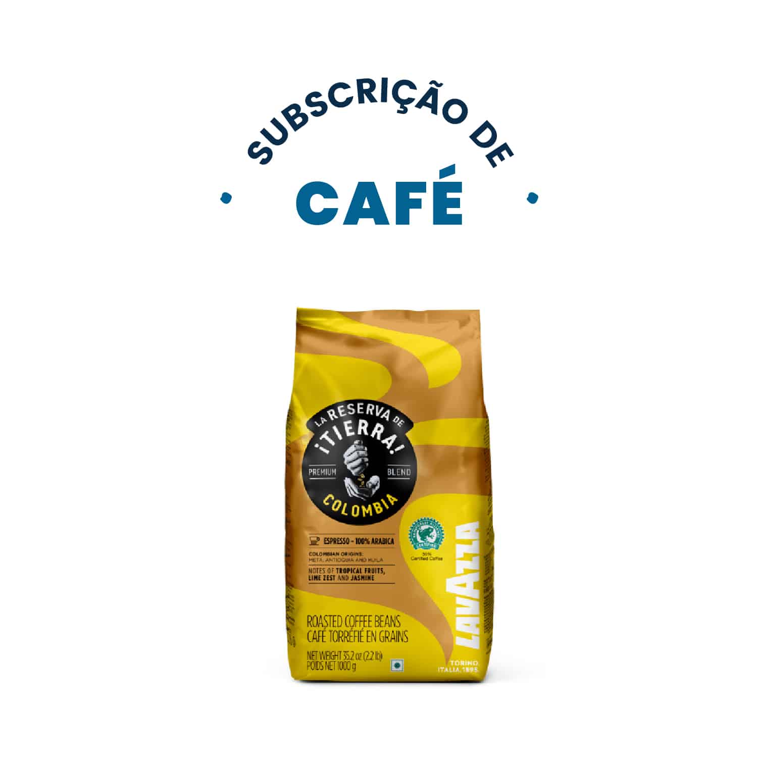 subscrição lavazza tierra colombia