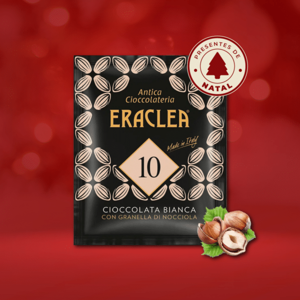 chocolate eraclea branco com avelã
