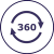 360 icones black
