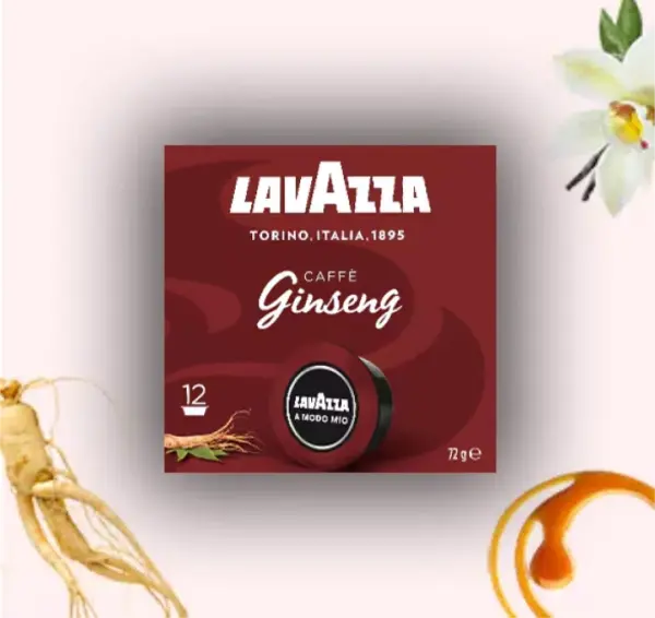 lavazza ginseng com caramelo