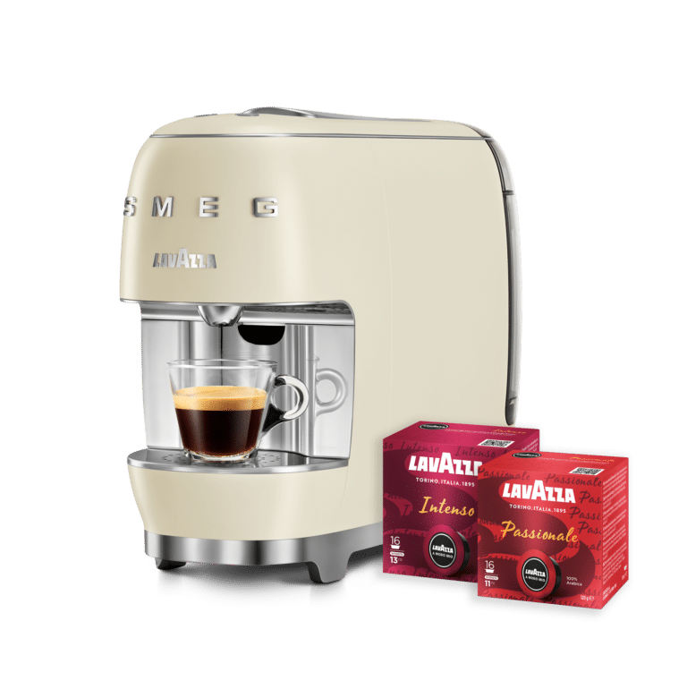 máquina smeg + 108 cápsulas